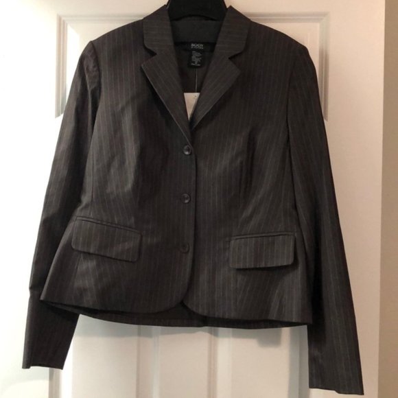 Body by Victoria brown pinstripe suit jacket - Picture 6 of 6